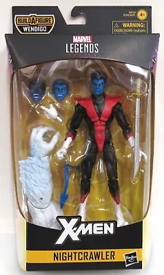 New Sealed Hasbro Marvel Legends Wendigo Wave Nightcrawler 2019 • $58.45