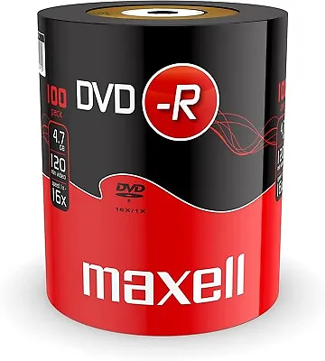 Maxell DVD-R 100 Pack • £23.99