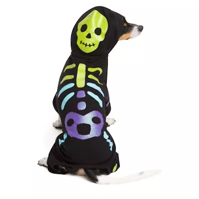 Martha Stewart Pet Skeleton Hooded Dog Halloween Costume (Multi Sizes) NWT • $12