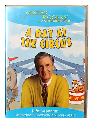 Mister Rogers' Neighborhood A Day At The Circus; Life Lessons: Self-Esteem ~ DVD • $11.99