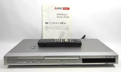 Mitsubishi DVD DD-6040 Video Player Remote & Manual MP3 True Progressive TESTED • $29.99