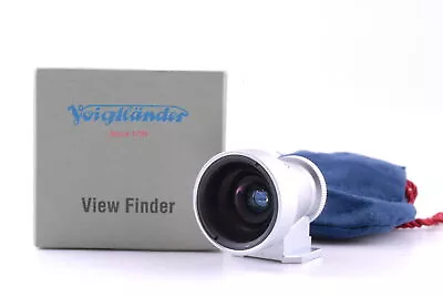 [MINT] Voigtlander Brightline 28mm Metal View Finder W/BoxCase From JAPAN • $214.99