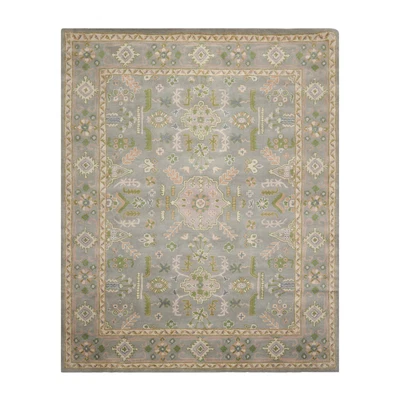 $399.99 • Buy LoomBloom William Morris Tulip & Lily 100% Wool Modern Area Rug Beige 8' X 10'