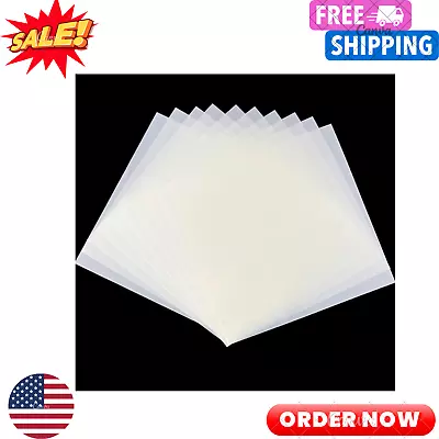 10 Pack 10 Mil Blank Mylar Stencil Sheets Reusable Accetate Sheets 12x12 Inch • $12.89