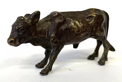 Antique Austrian / Vienna Cold Painted Bronze Calf Geschutzt • £135