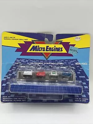 DIE CAST MICRO ENGINES IMPORTED RARE NEW 4 Pack Rare Vintage • $25.65