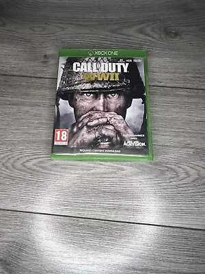 Call Of Duty: WWII (Microsoft Xbox One 2017) FREE UK POST • £7.99