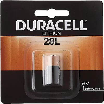 NEW Duracell 28L 6V Lithium Photo Battery PX28L 2CR-1/3N L544 2CR13252 • £9.90