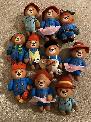 McDonalds The Adventures Of Paddington Soft Toys X 10 Figures • £4.99