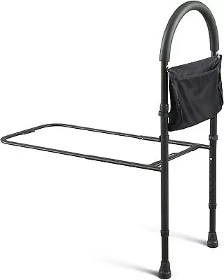 Medline Bed Assist Bar Height Adjustable Bed Rail For Seniors • $43.19