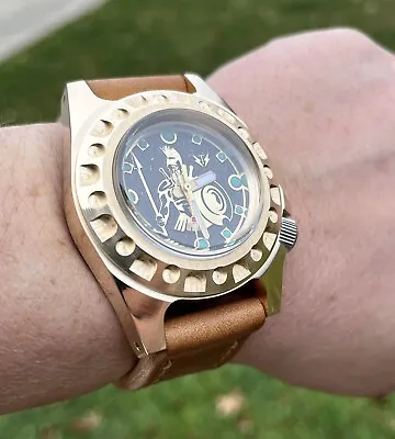 Bronze 46mm Handmade Thunder Watch • $650
