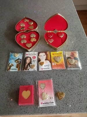 The Variety Club Gold Heart 21 In Total 2 Heart Boxes • £30