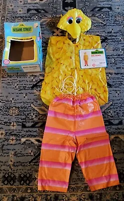 Vintage 1979 Halloween Costume Big Bird Sesame Street Tiny Tot Size 3-5  RARE  • $32.99