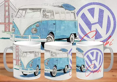Volkswagen Kombi Art  Coffee Mug Birthday Gift • $22.99