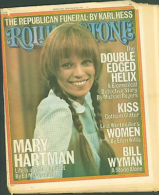 Rolling Stone Magazine #209 March 25 1976 Mary Hartman Kiss Bill Wyman • $19.99