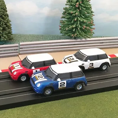 £33.99 • Buy Micro Scalextric 1:64 Cars - Red, White & Blue WRC Rally Mini