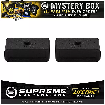 2  Rear Leveling For 03-13 Ram 2500 03-22 Ram 3500 4x4 Steel Blocks 3/4  Pins • $44.95