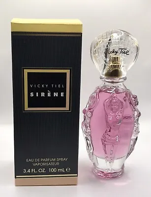 Beautiful Vicky Tiel Sirene Eau De Parfum Spray 3.4 Fl Oz  100 Ml New With Box • $22