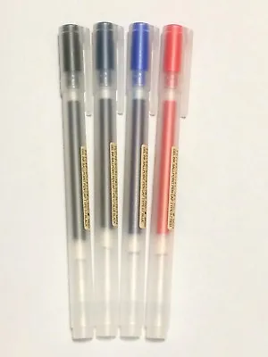 Muji Gel Ink Ballpoint Pens 0.7mm 4 Colors Free Choice • $2.28