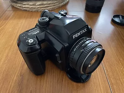 Pentax 645N Camera And SMC Pentax-FA 75mm F2.8 Autofocus AF Medium Format Camera • £950