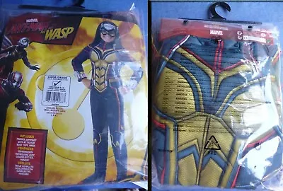 Rubies Marvel Wasp Quantumania Deluxe Fancy Dress Costume- L  Age 8-10 - New • £1.99