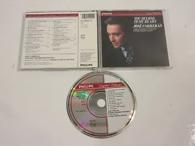 You Belong To My Heart Jose Carreras English Chamber Orchestra Philips Cd • $4.99