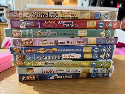 £50 • Buy Disney Channel 9 X DVDs (That’s So Raven/The Suite Life/Hannah Montana) Bundle