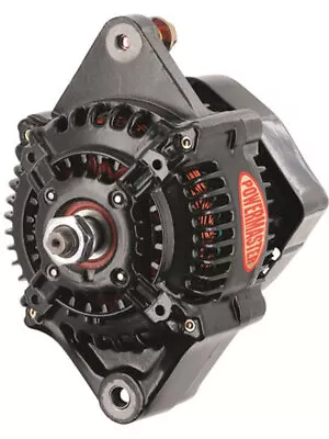 Powermaster Denso Race 118Mm Black 180 Amp 1 Wire 16 Volt Alternator (8156) • $769.90