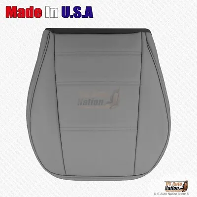 1999 - 2004 Ford Mustang V6 Convertible - Driver Bottom Gray Leather Seat Cover • $129.67