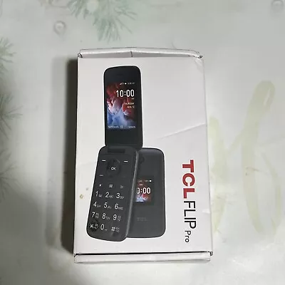 Brand New TCL Flip Pro Phone Black Verizon 4056S Dark Slate Gray  • $34.99