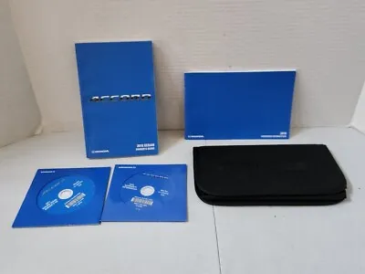 2018 Honda Accord Sedan Owners Manual Set Oem With Case Free Shipping  • $29.95