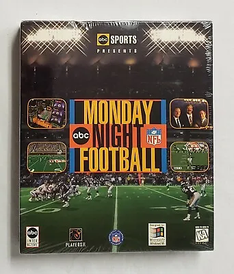 NEW Sealed ABC Sports Presents MONDAY NIGHT FOOTBALL PC CD-ROM Windows 95 Rare • $39.95