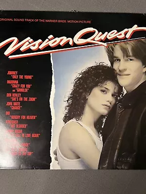 £0.99 • Buy Vision Quest Original Soundtrack Vinyl LP Madonna Gambler Crazy For You 1985