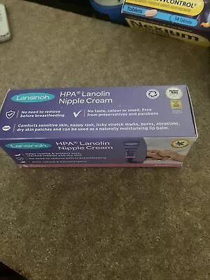 Lansinoh HPA Lanolin Nipple Cream For Sore Nipples & Cracked Skin 40ml • £7.50