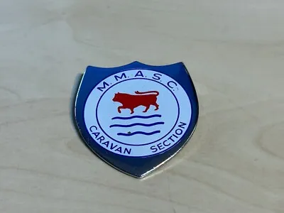 Morris Motors Athletic & Social Club Caravan Section Shield Badge Vintage Large • £12.99