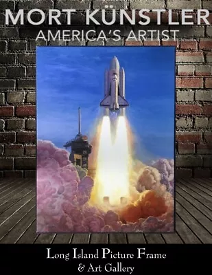 Mort Kunstler Space Shuttle Columbia Signed & Numbered L/ED Giclee On Canvas • $875