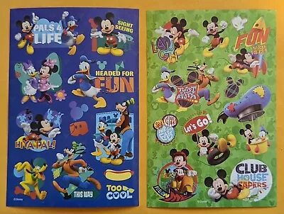 Disney Mickey Mouse Sticker Set Of 2 Sheets • $5.99