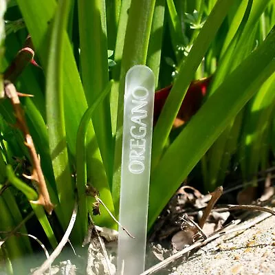 £3.99 • Buy Custom Acrylic Plant Labels, Herb Garden Markers, Vegetable Stick, Gardener Gift