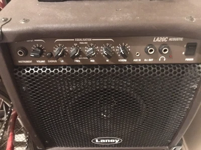 £25 • Buy Laney LA20C Acoustic Guitar Amplifier 20W Amp