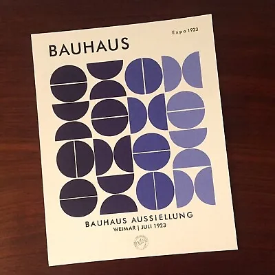 BAUHAUS - Eames Era MID CENTURY MODERN - Poster Reprint  • £24.01