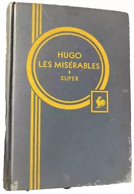 1903 Les Miserables Victor Hugo O.B. Super Antique Heath HC In French Rare • $34.99