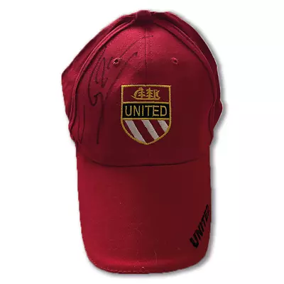 Roy Keane - Legendary Manchester United Midfielder Signed United Cap • £50