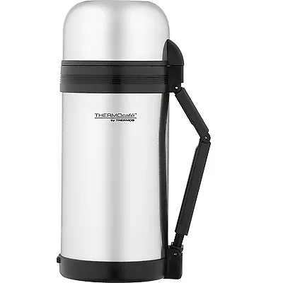 THERMOS Stainless Steel Vacuum Insulated Food & Drink Container Flask 1.2 Litre • $36.99