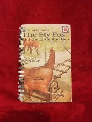 Ladybird Book Handmade Notebook The Sly Fox And The Little Red Hen • £7