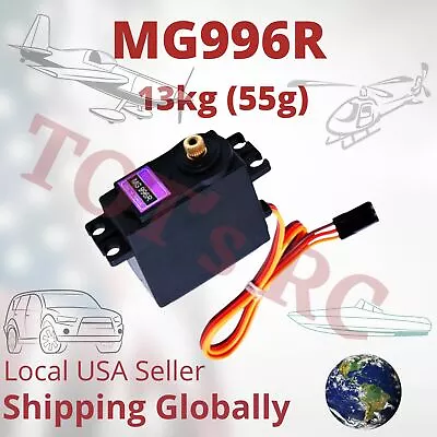 MG996R Metal Gear 90° Torque Servo For Futaba JR RC Truck Racing Heli RC Plane • $6.49