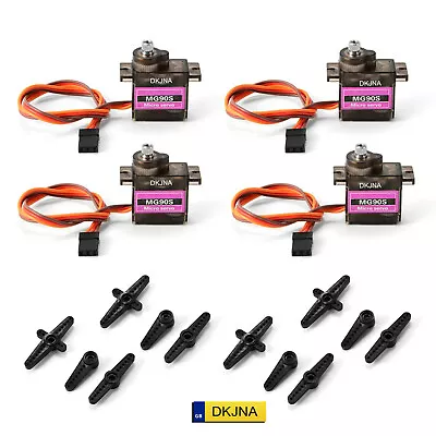 £20.99 • Buy MG90S Micro Metal Gear Servo Boat Car Plane RC Helicopter Boat DIY Blinds Geek