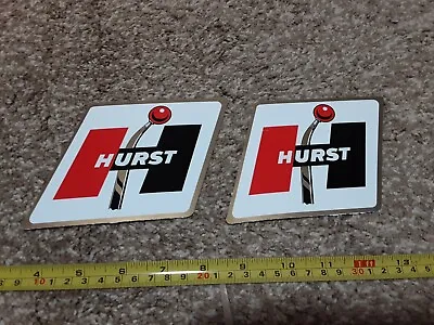 Lot Of 2 Vintage Hurst Shifter Racing Decals Stickers NHRA Nascar Hot Rod Rat  • $9.95