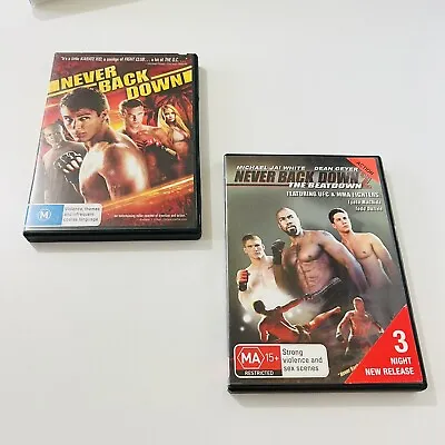 Never Back Down And The Breakdown Movie Bundle Region 4 DVD UFC MMA Action • $18.36