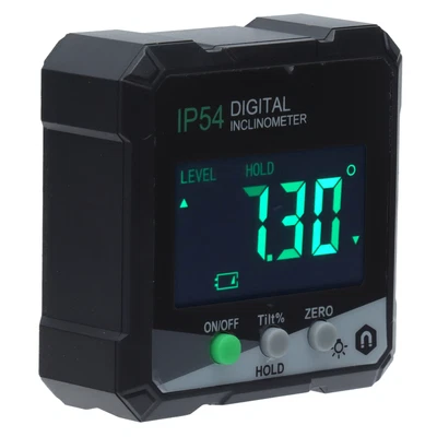 £14.56 • Buy LCD Magnetic Digital Protractor 4x90 Degree Bevel Gauge Meter Angle Finder IP54