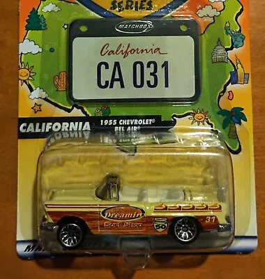 Matchbox - Across America - 50th Birthday - California - 1955 Chevrolet Bel Air • $7